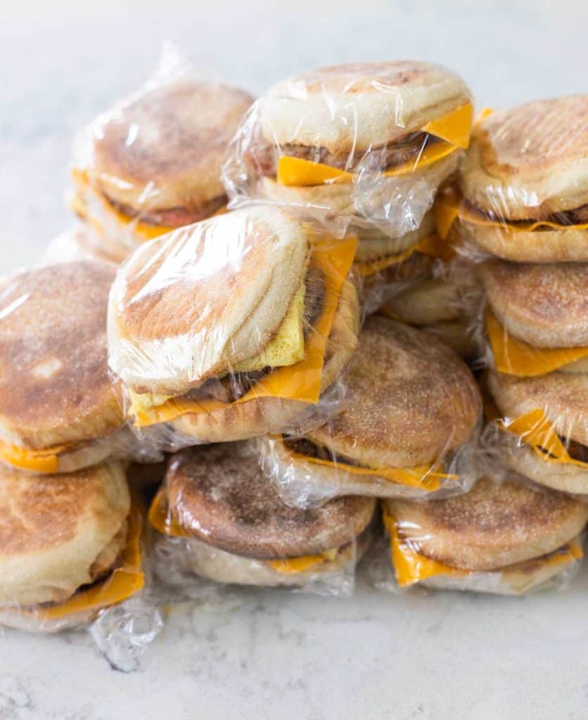 Frozen Breakfast Sandwiches - Peanut Blossom