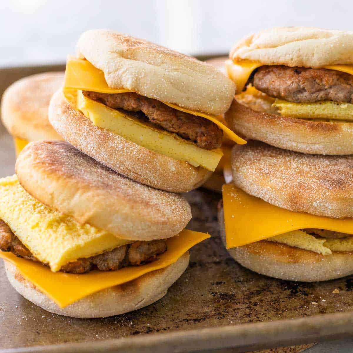 Frozen Breakfast Sandwiches - Peanut Blossom