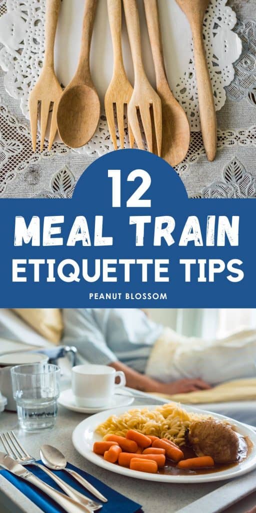 12 Essential Meal Train Etiquette Tips - Peanut Blossom