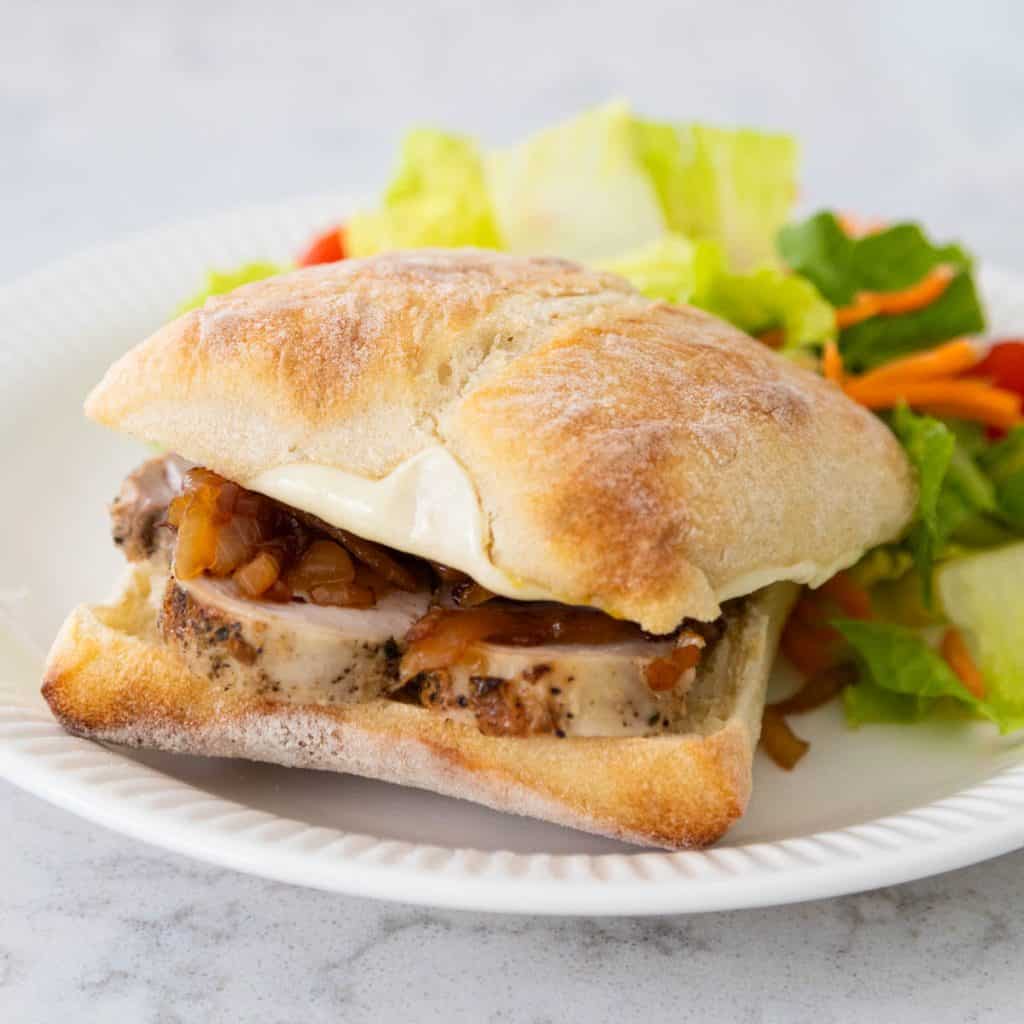 Roasted Pork Sandwich {Oven or Air Fryer}