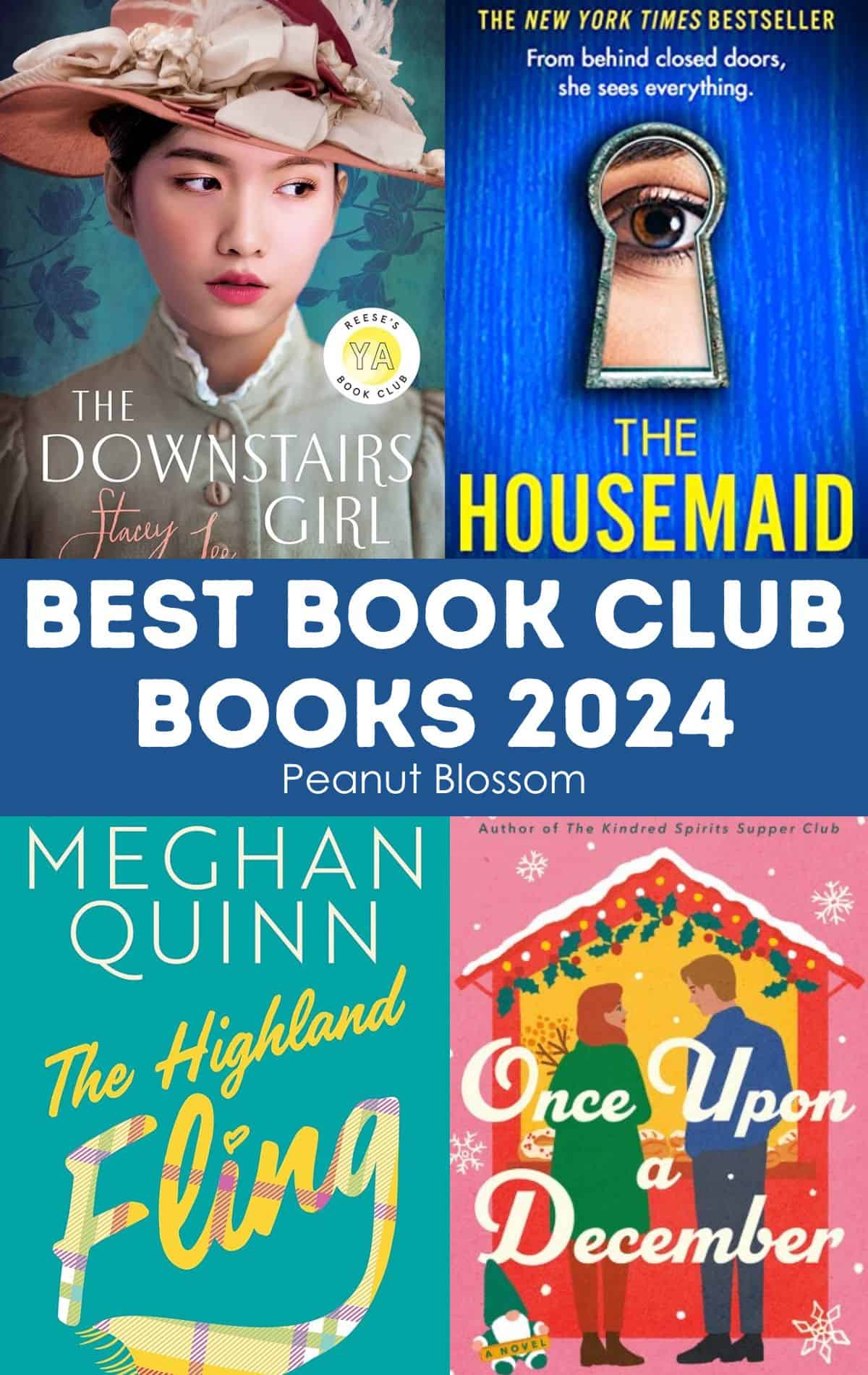 Best Book Club Picks 2024 Peanut Blossom