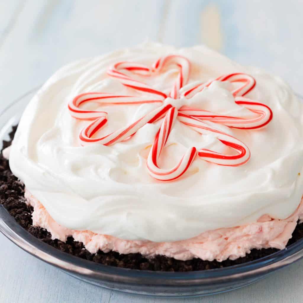 Candy Cane Pie