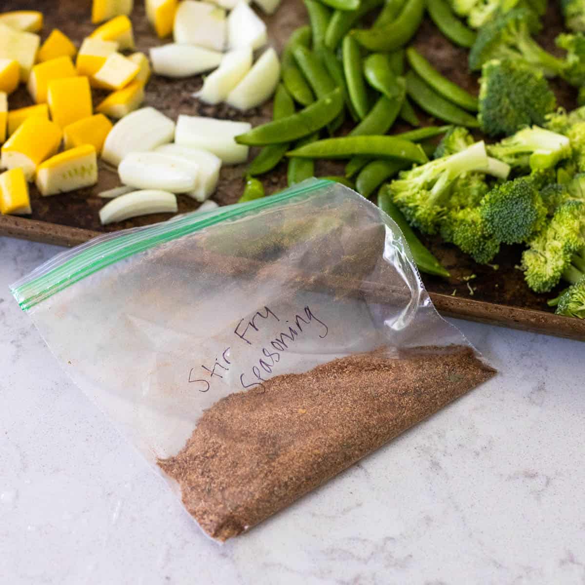 Stir Fry Seasoning for Chicken and Vegetables - Peanut Blossom