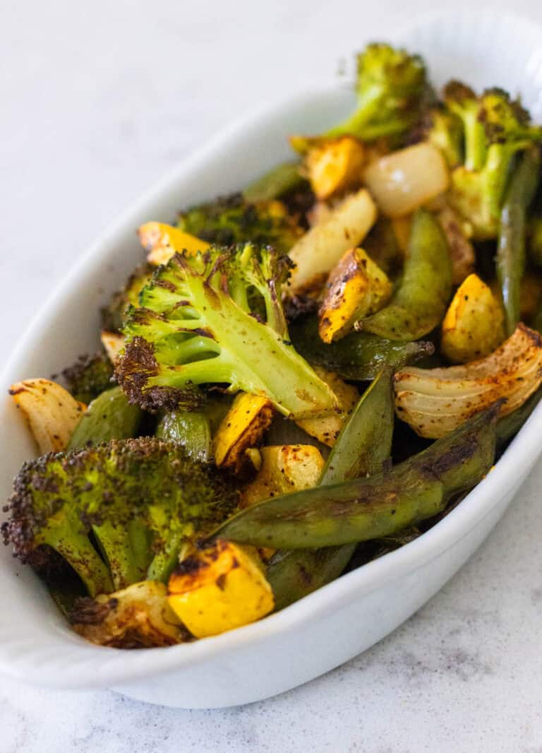 Stir Fry Vegetables in the Oven or Air Fryer - Peanut Blossom